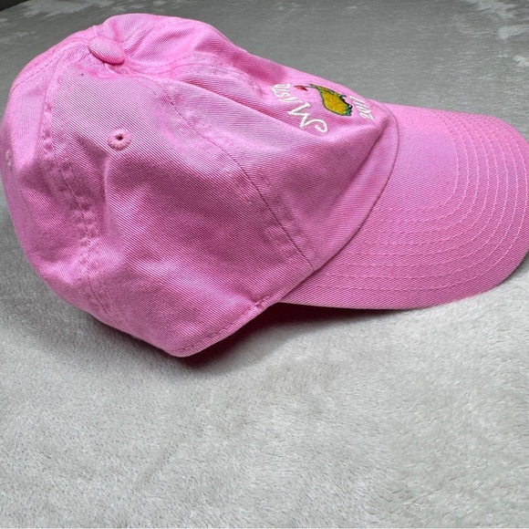 Masters 2017 Girl’s Pink Logo Golf Adjustable Strap Golf Baseball Cap Hat OS - Picture 4 of 12